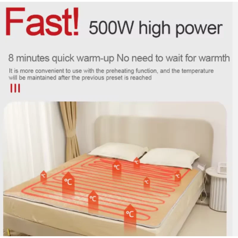 

Циркуляция теплой воды, антирадиационный электрический нагревательный провод, бытовое электрическое одеяло, водонепроницаемое управление функцией