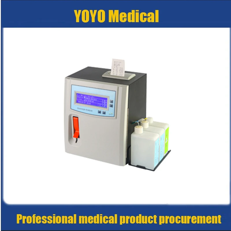 Portable Electrolyte Analyzer ISE K/Na/Cl/Ca/pH Li Electrodes Electrolyte Analyzer Machine FT-320