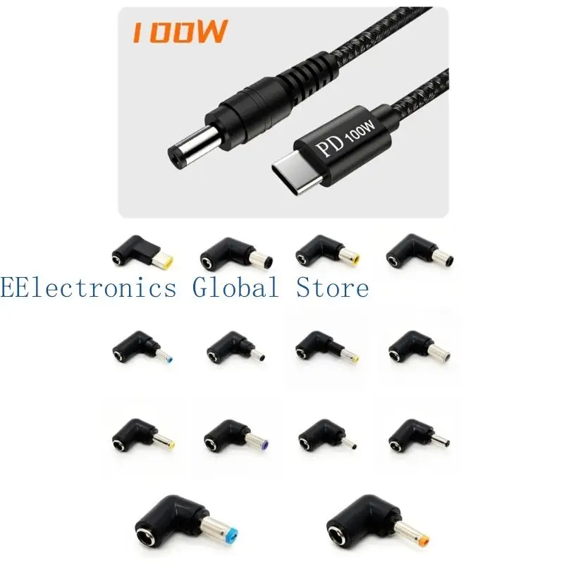 462B 100WPD Universal Charging 14 Connectors Laptop Adapter Portable