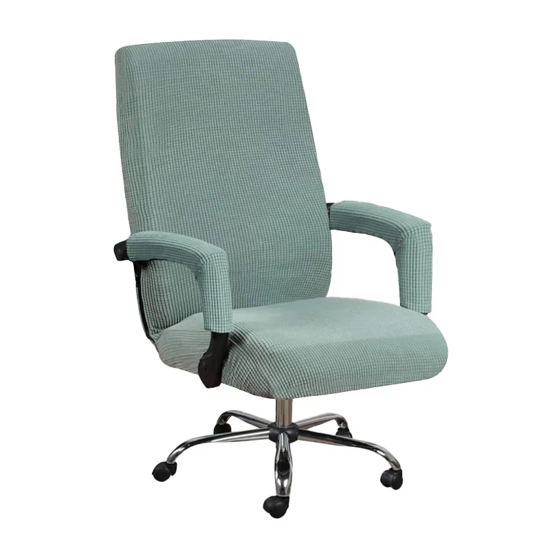 Stretchable Computer Chair Cover Modern Slipcovers Office Chair Case Armrest Dust Cover Removable Anti-dirty Chairs Slipcover
