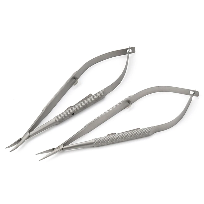 Microlocking Needle HoldersClamp Microsurgical Needle HoldersStraight Elbow