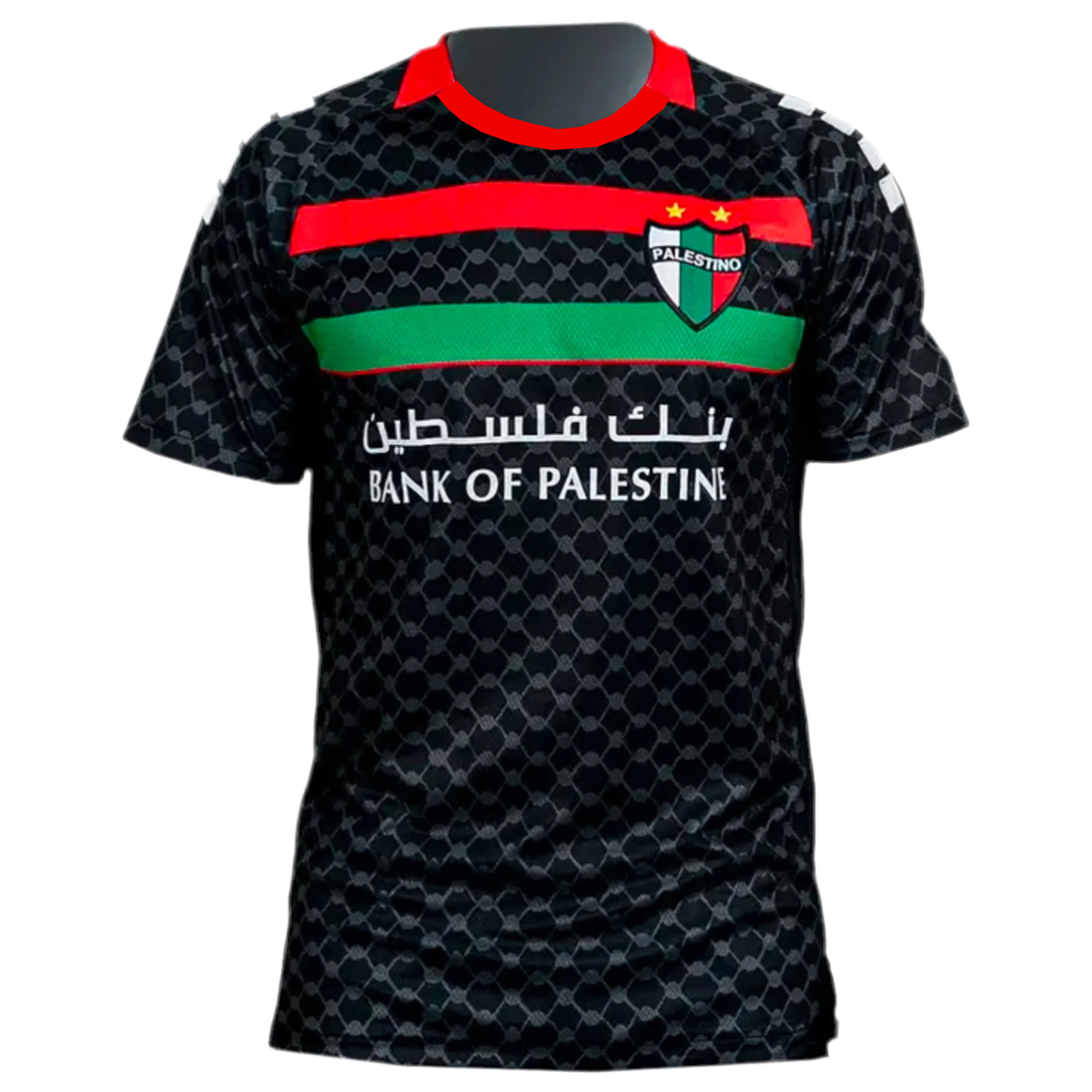 Deportivo Palestino 3D-Druck Fußballtrikot Herren Sommer Outdoor T-Shirt Atmungsaktiv Schnelltrocknend Streetwear Kleidung Unisex – Detail 4