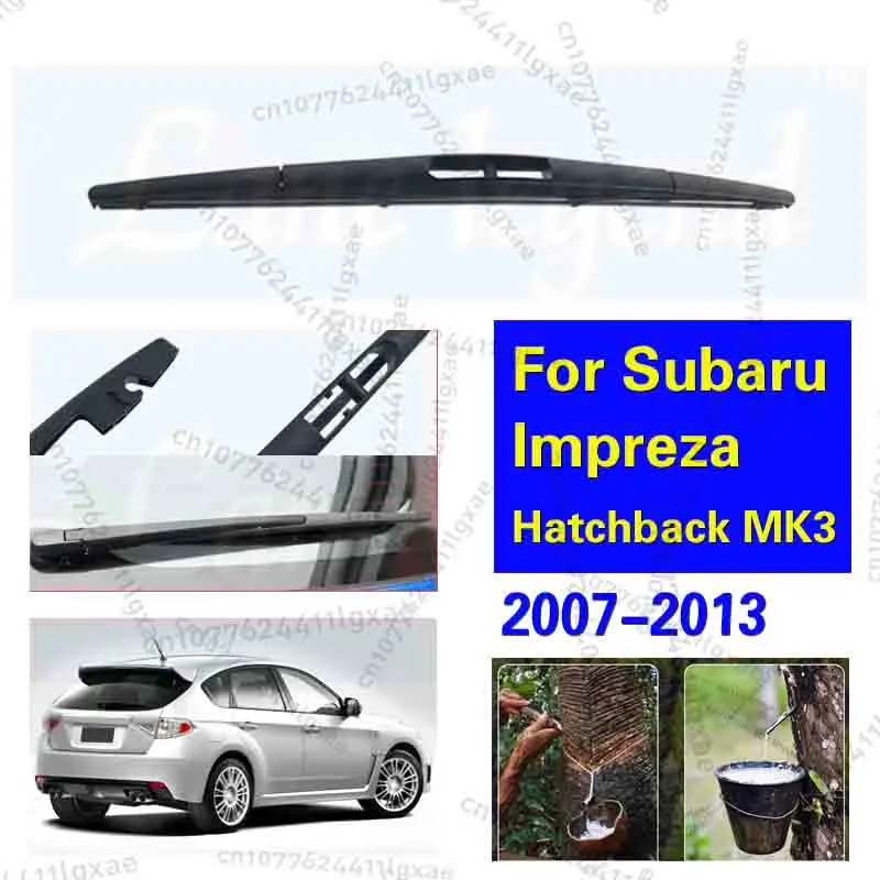 

16" Rear Wiper Blade For Subaru Impreza Hatchback MK3 2007-2013 Windshield Windscreen Tailgate Window Rain Brush Car Accessories
