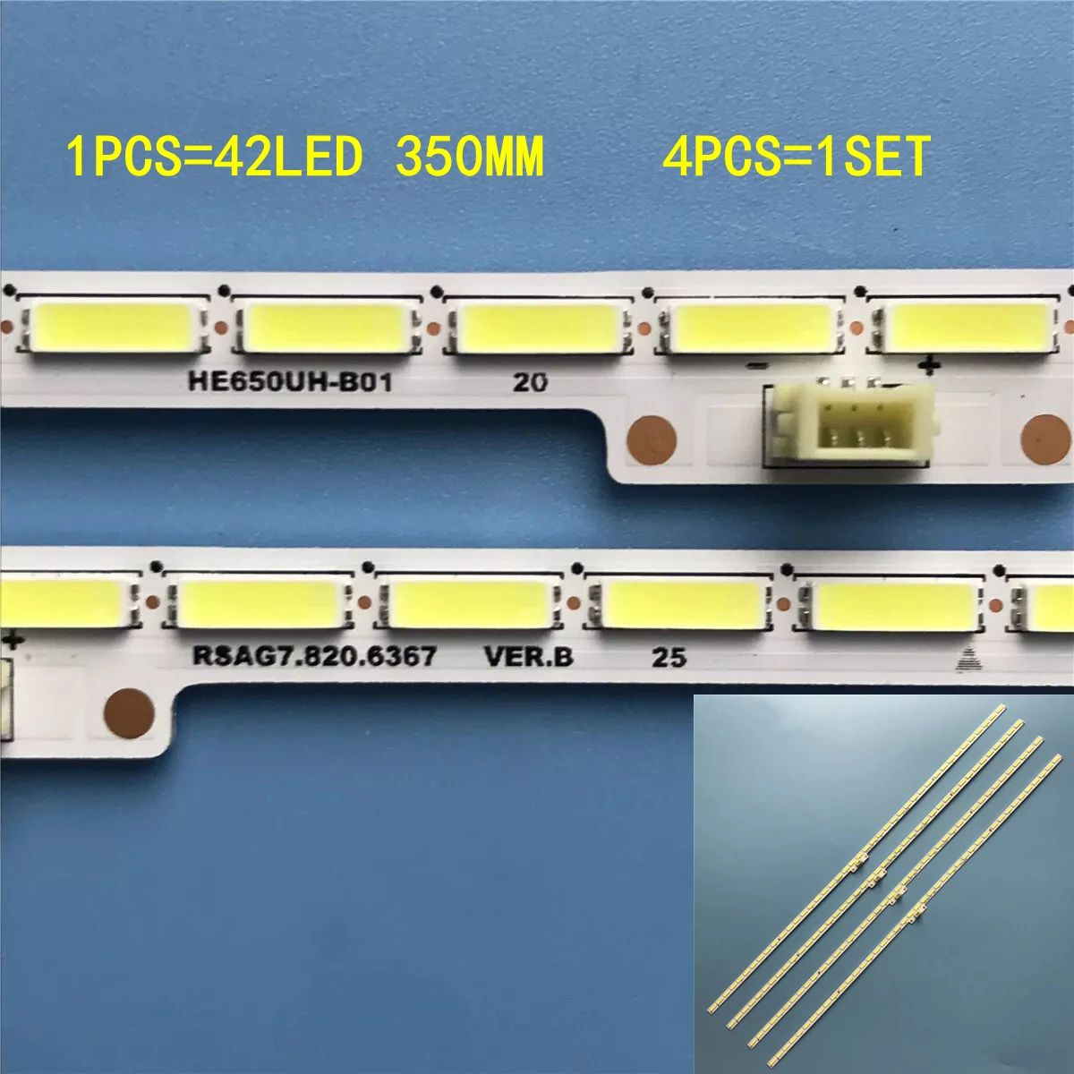 LED Backlight Strip For HE650HU-B01 RSAG7.820.6367 Hisense 65