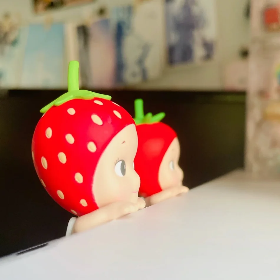 12 Stile Obst-Gemüse-Kopf Mini-Liegepuppen Blindbox Niedliche Figuren Desktop-Auto-Ornament Sammlerstück Spielzeug Geburtstagsgeschenk – Detail 4