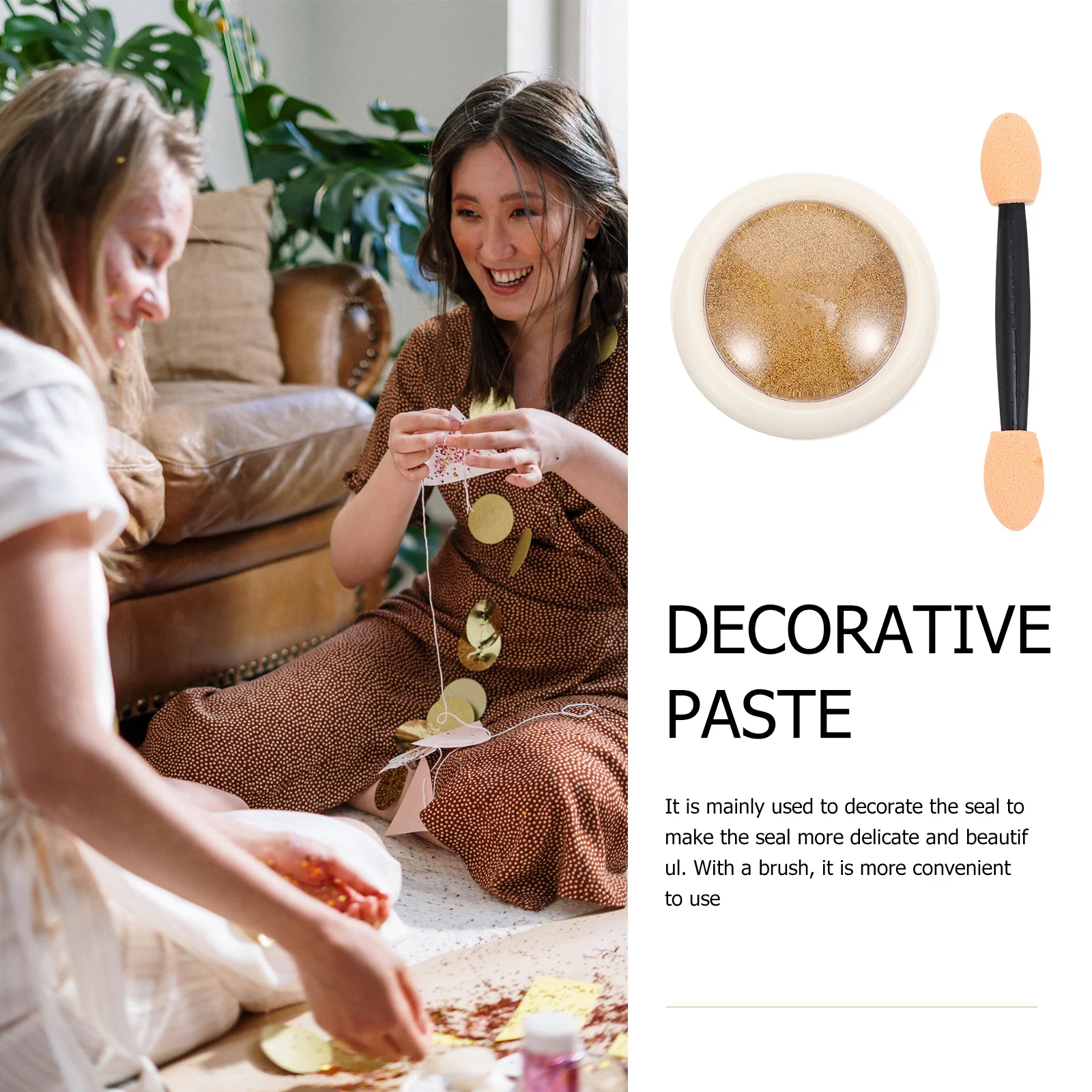 

1 set 1 Set Wax Durable Diy Decorative Seal Cream For Handbook Stamper Supply Sealing Wax Paste Decorative Cream