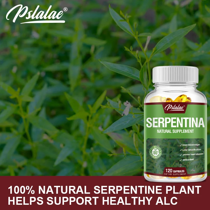 Natural Serpentine Supplement, Dietary Capsules, Non-GMO, 120 Capsules