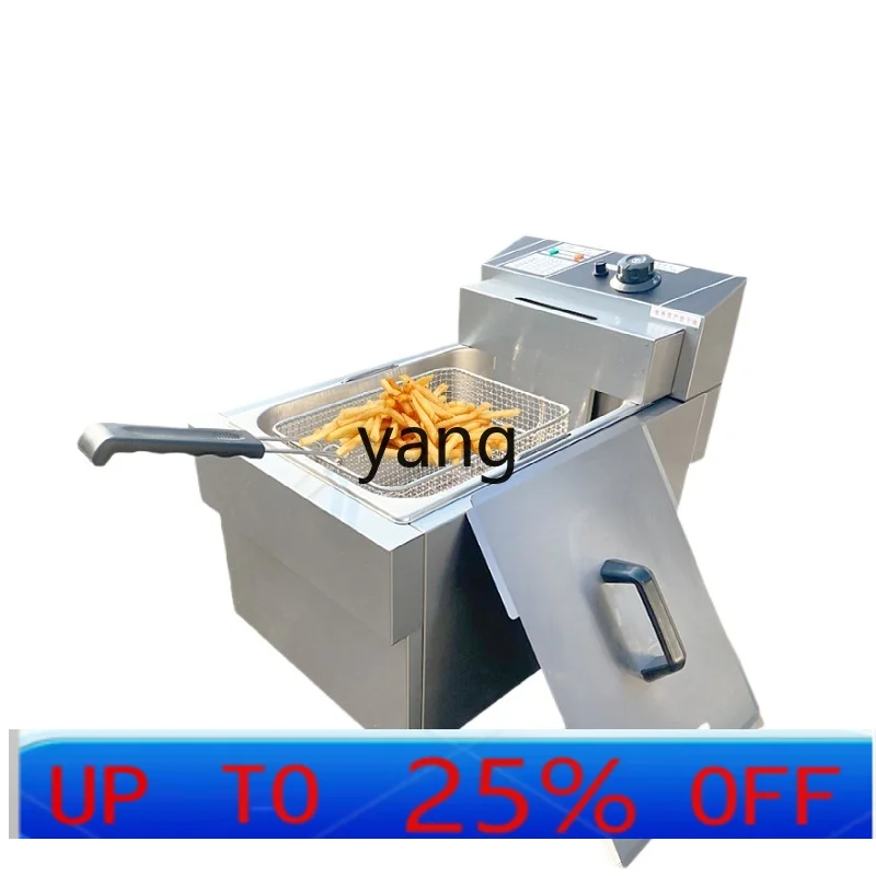 

LMM Commercial Large Capacity Thickened Constant Temperature Electric Fryer Stall Dedicated