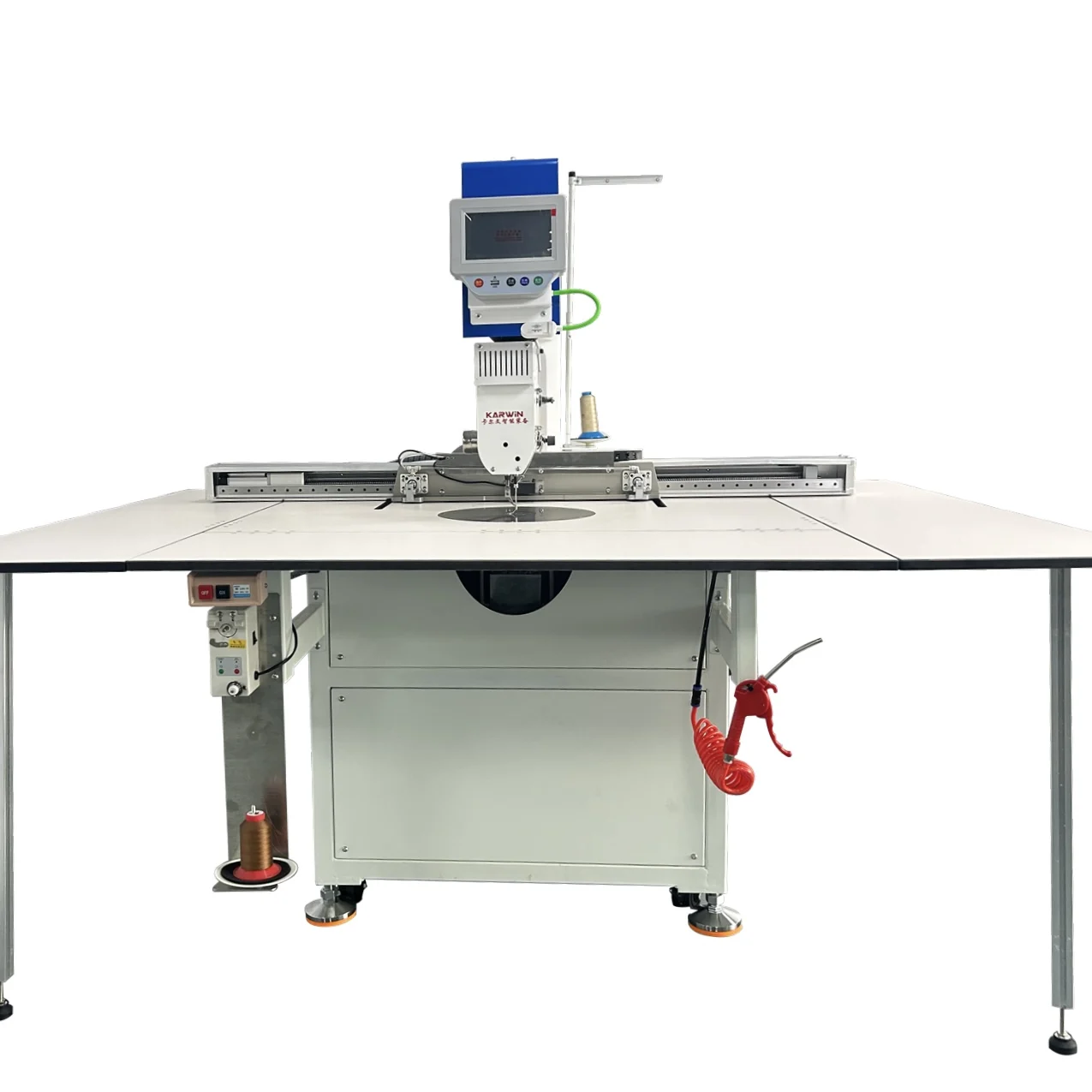 ATV&UTVIndustrial CARWIN10060 Rotary Head Pattern Sewing Machine, User-Friendly, OEM & ODM Supported