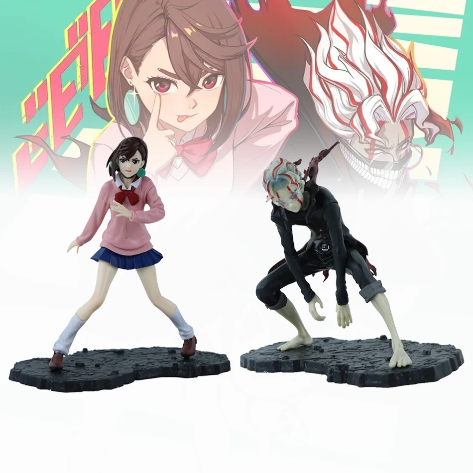 Anime Dan Dadan Figur Highway Granny Ayase Momo Okarun Figurine PVC Actionfigur Modell Statue Auto Heim Deko Puppe Spielzeug Geschenk