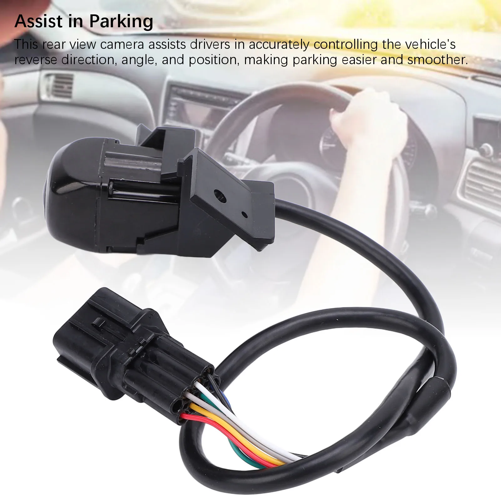 95760D3000 170 Deg Angle Lens Weatherproof Improve Driving Safety  Fit Rear View Backup Camera for Tucson 2016 To 2020