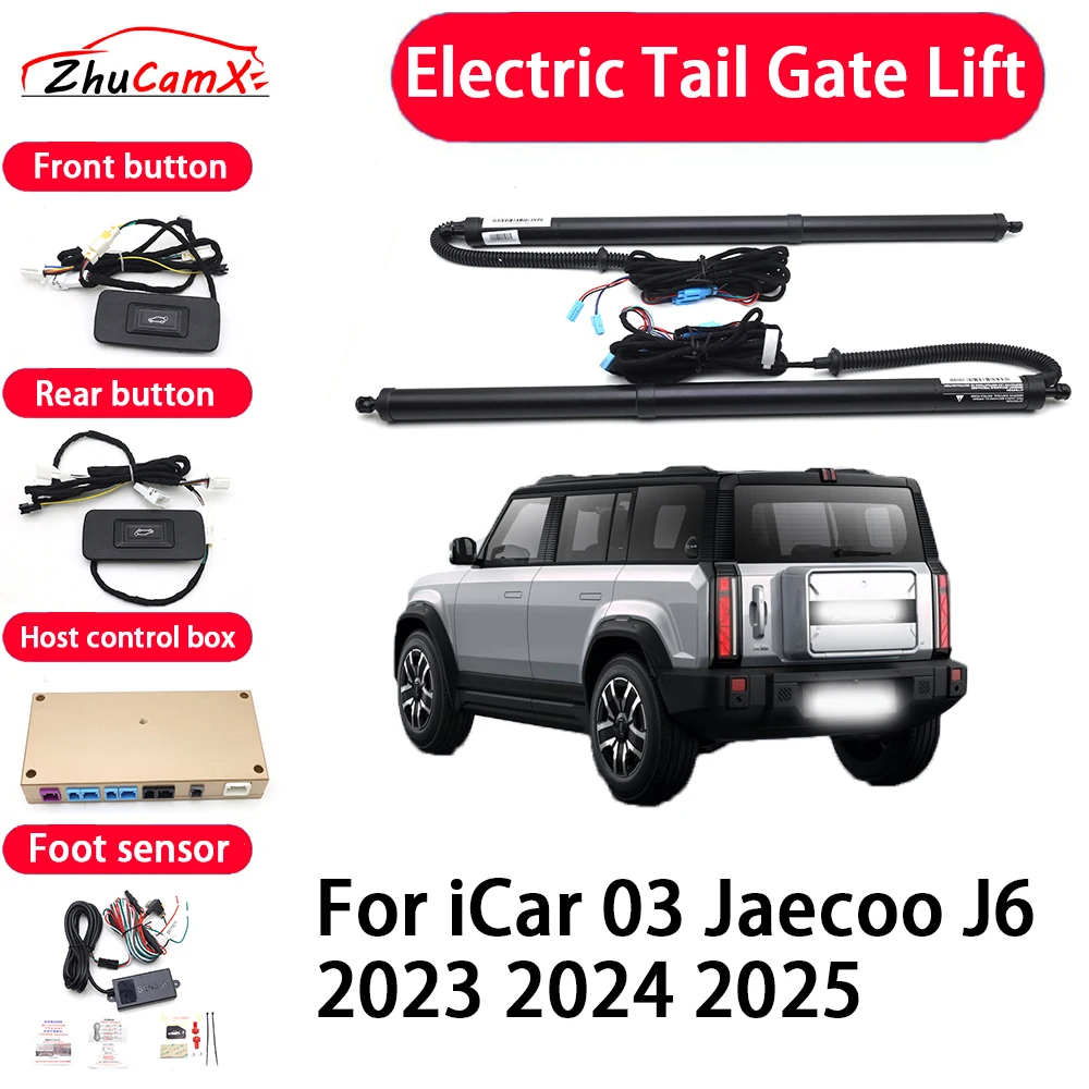 

ZhuCamX Car Automatic Electric Tail Gate Lift Tailgate Assist System for iCar 03 Jaecoo J6 2023 2024 2025