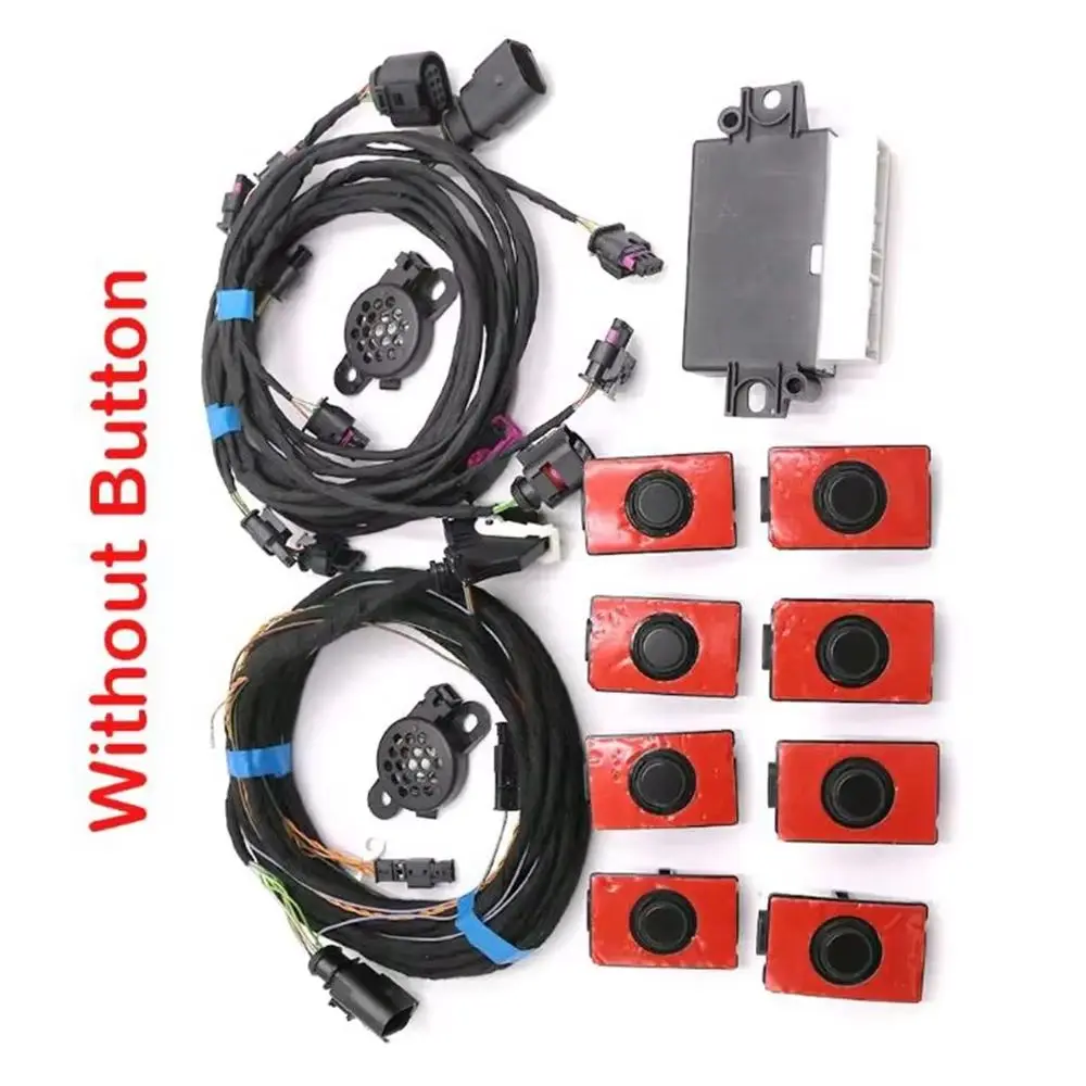 Without PDC Button - For MQB VW SEAT CARS Park Pilot Parking - Front and Rear 8K OPS PDC