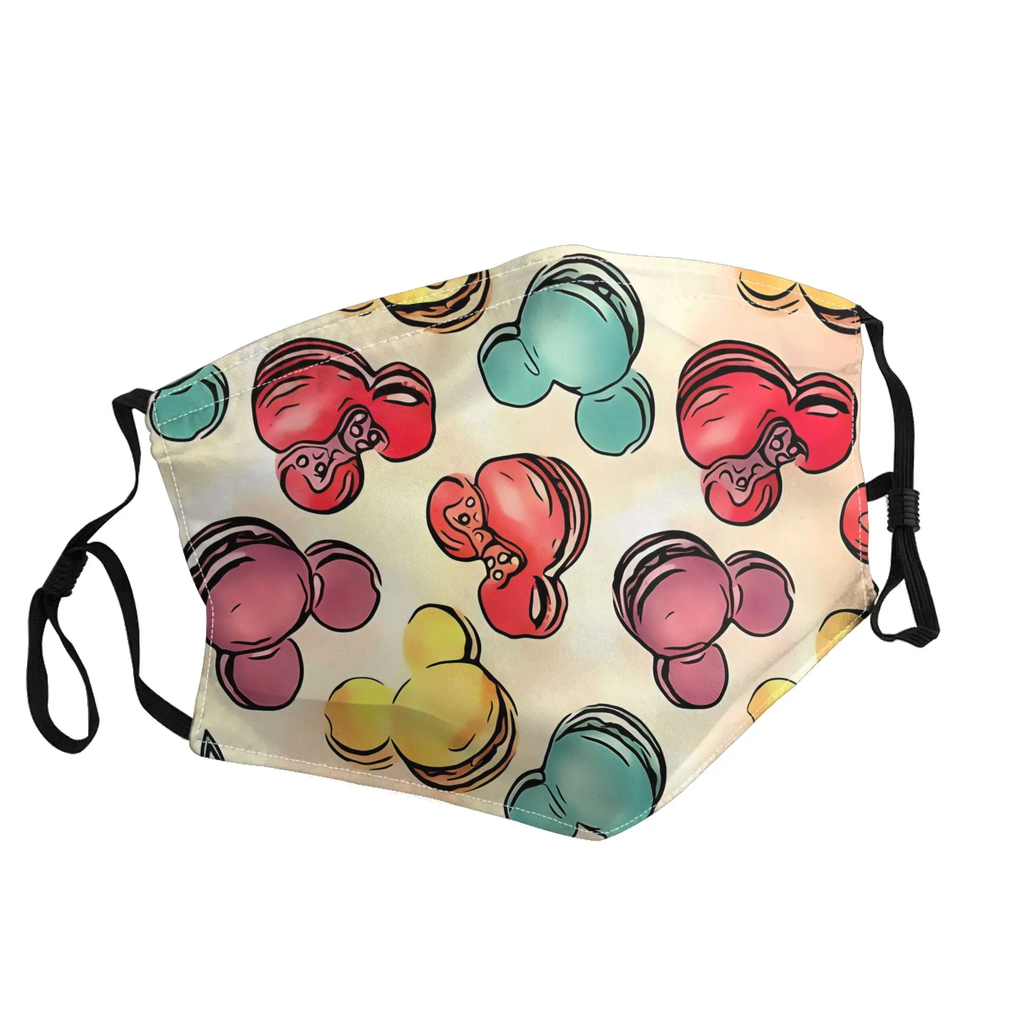 

Mouse Head Ice Cream Mask Unisex Outdoor Fashion Printed