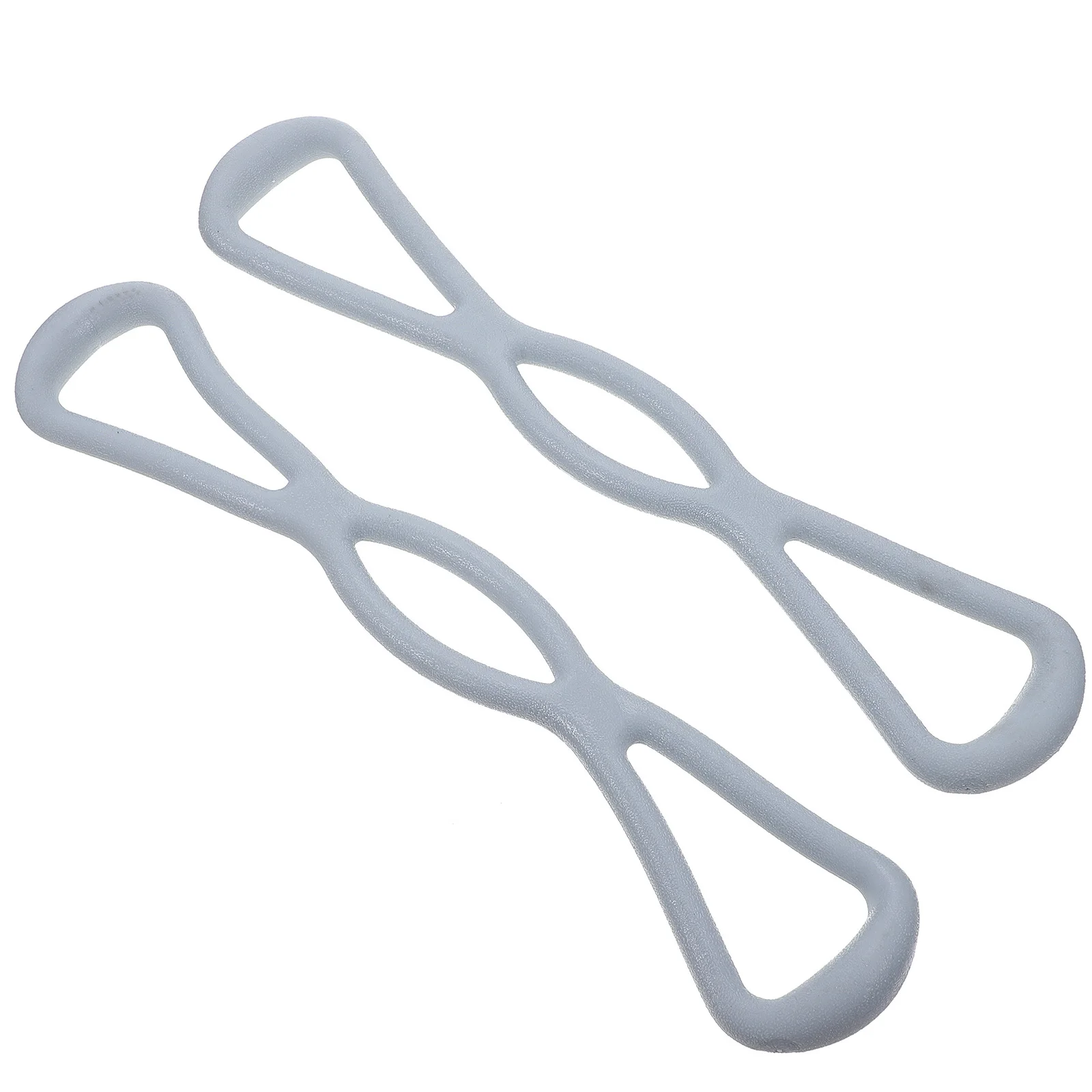 2 قطعة التمارين الظهر أربطة مرنة معدات تدريب العضلات آمنة عملية خدمة طويلة الحياة الظهر المتوسع الذراع سحب المدرب