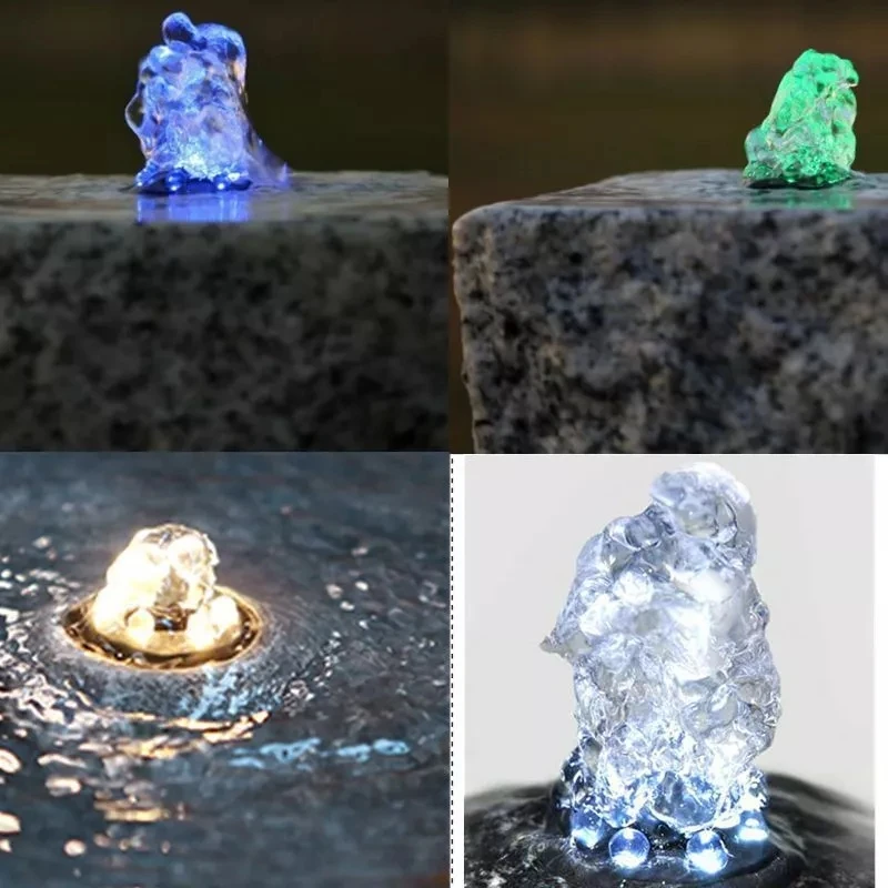 Aquarium Licht LED Kreis Lichter Unterwasser 6-LED Licht Ring Für Brunnen Teich Garten Kein AC Adapter – Detail 2