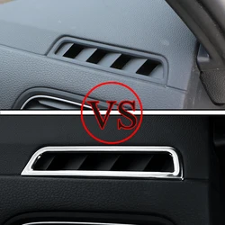 2 stücke auto ac klimaanlage outlet vent trim aufkleber abdeckung für volkswagen vw golf 7 7,5 mk7 mk 7,5 lhd 2013-2019 zubehör