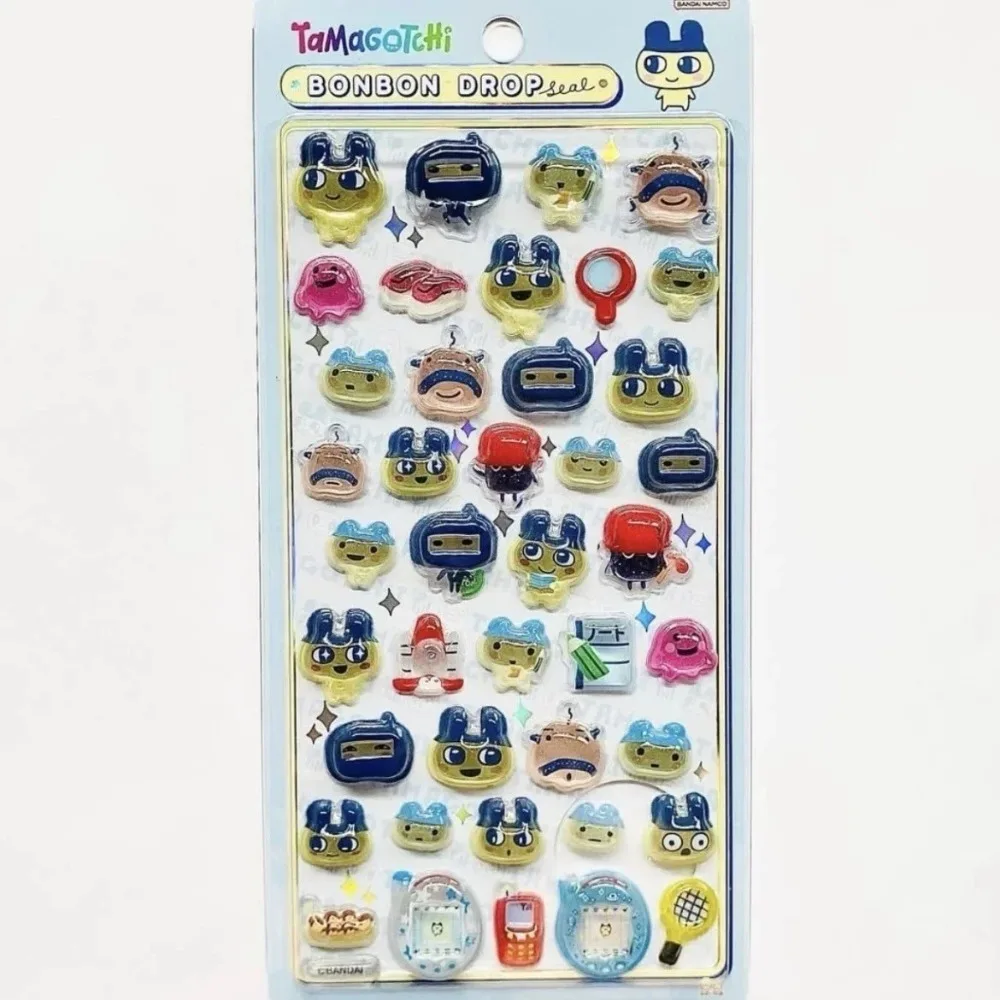 ❤ Nakilo 1924 1924 Innovotel Kushazio Nakano Kawaii Tamagotchi Stickers 3D Diy Scrapbook Laptop Decal Bonbon Drop Seal Stickers Scrapbook Feestartikelen Geschenken SS