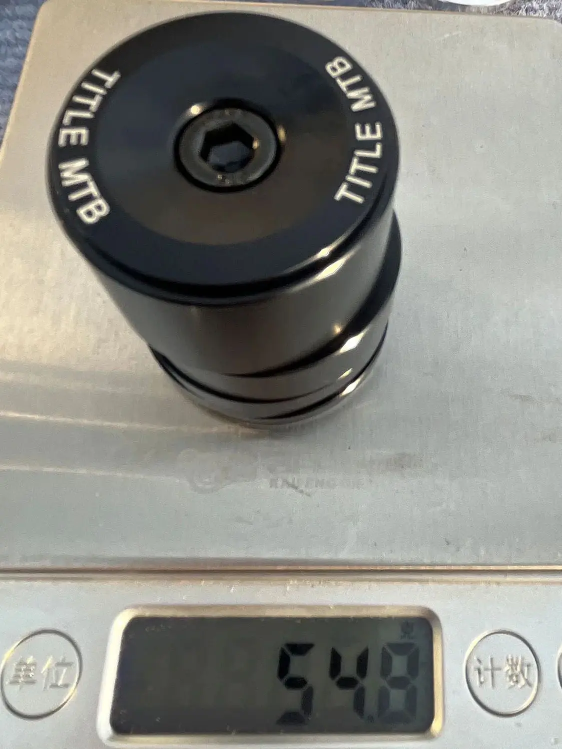 AliExpress NONE TITLE Bicycle Headset Spacer  Headset Top Cap bolts Alloy Aluminum Made CNC bike parts a set Suitable for 28.6mm front fork