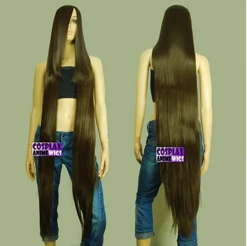 New High Quality Fashion Picture wig  Cosplay long straight Smoke pink Wig New Women's Hair Wig