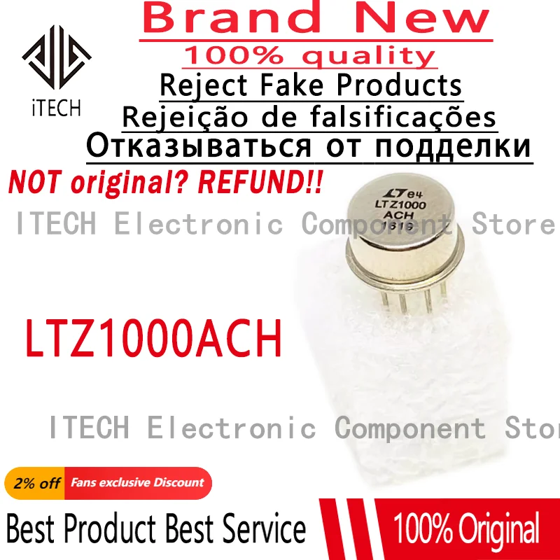 1Ppcs/lot Original LTZ1000ACH LTZ1000 Package CAN8 Direct Plug Voltage Reference Chip Brand LTZ1000ACH # PBF 100% New