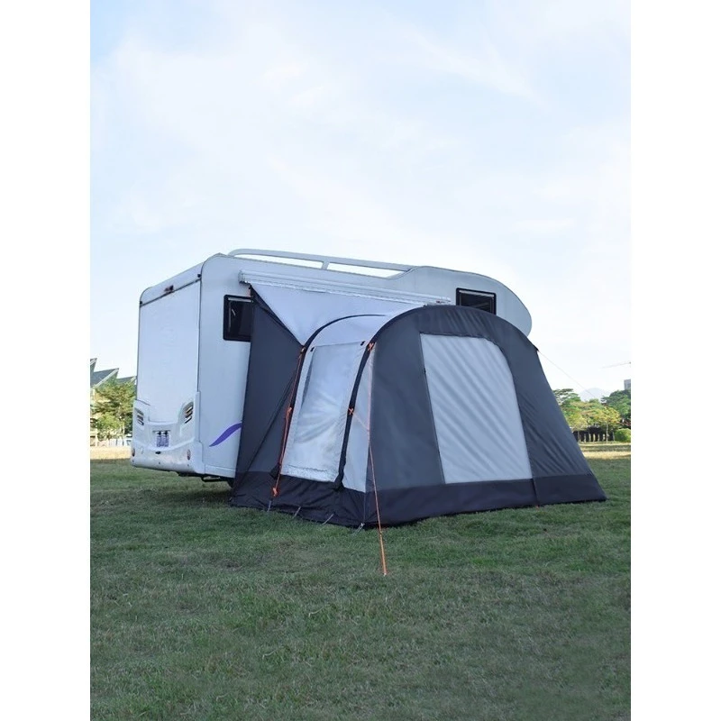 

Портативная надувная палатка для установки на боковую стену автодома, многоместная боковая палатка для кемпинга на открытом воздухе, палатка.