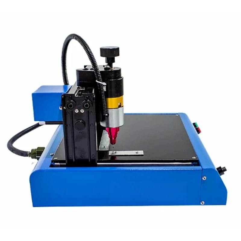 

Stainless Steel Electric Metal Marking Machine - Nameplate Cutting, Engraving & Coding Plotter for Industrial Labeling