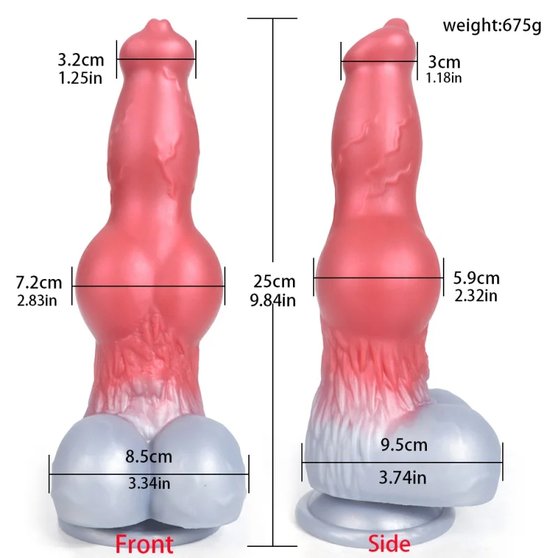 Suction Cup Realistic Dildo Wolf/Dog Dildo Sex Toys For Women Men Female Masturbators Vagina Anal Butt Plug Fake Penis For Women