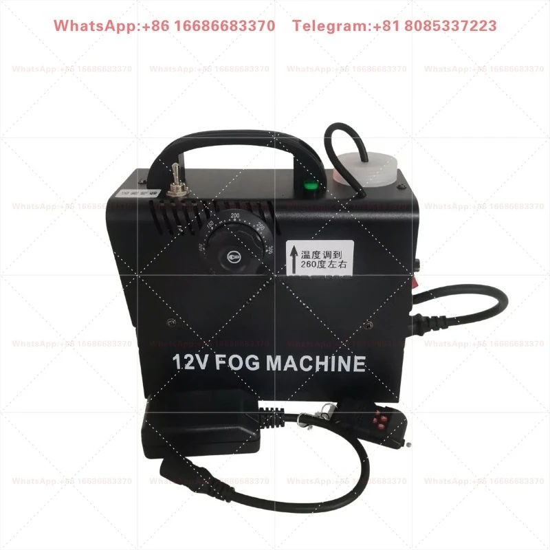 Mini Water Mist Fog Machine 12V Low Smoke Machine Auto Car Sprayer Outdoor Photography Machine For DJ Stage Wedding Music Part
