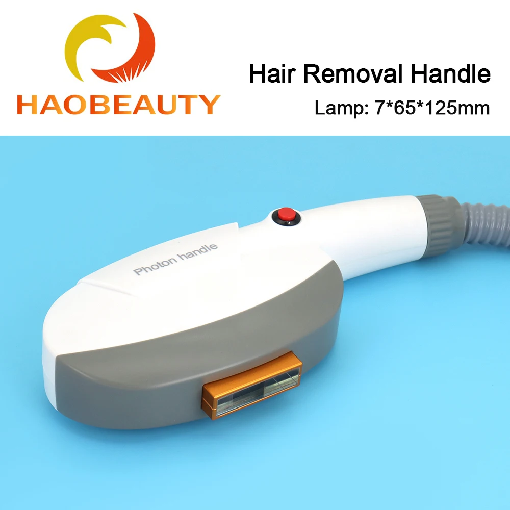 HaoBeauty IPL إزالة الشعر مقبض 640nm 530nm 480nm بقعة 15*50 مللي متر ل E-ضوء OPT معدات إزالة شعر متعددة الوظائف آلة