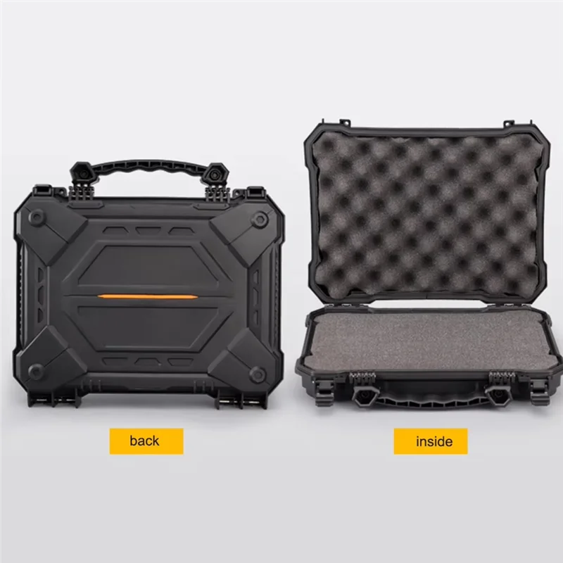 

B93B-Waterproof Tool Box Case With Foam Pads, Portable Fragile Cargo Storage Bag, Hard Carry Safety Suitcase For Tools