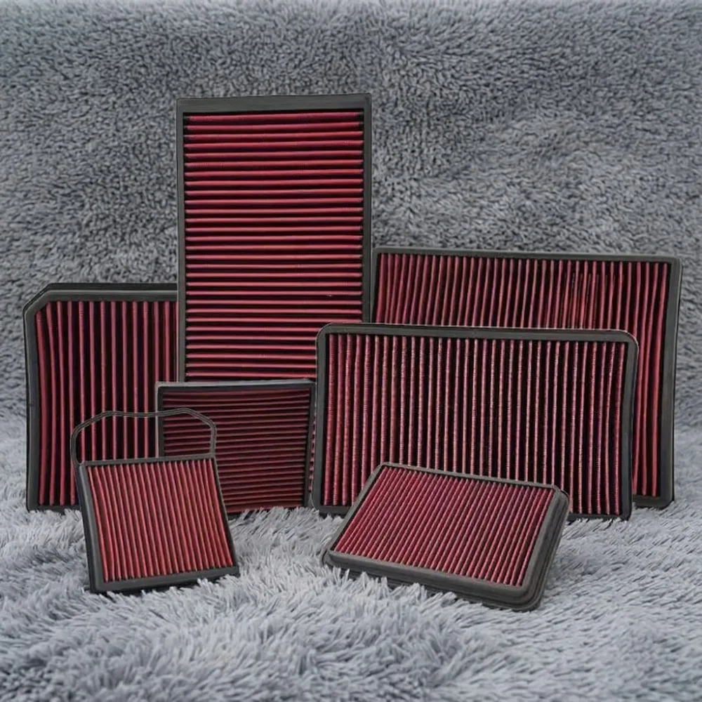 

Car Modification with High Flow Flat Air Intake Filter for BMW Enhance Performance and Power