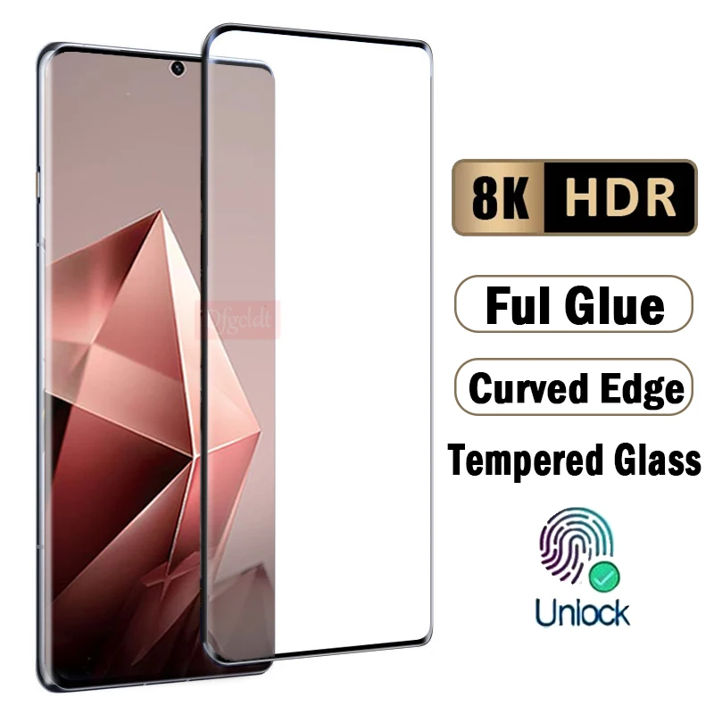 

8K HD Curved Screen Protector for Infinix Note 50s 40s 40 Hot 50 Pro+ Full Glue Protective Glass for Zero 40 30 4G Zero Ultra