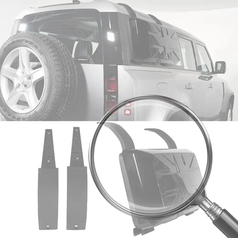 Kotak Peralatan Penyimpanan Eksterior Mobil dengan Kunci untuk Land Rover Defender 2020-2024 (110)