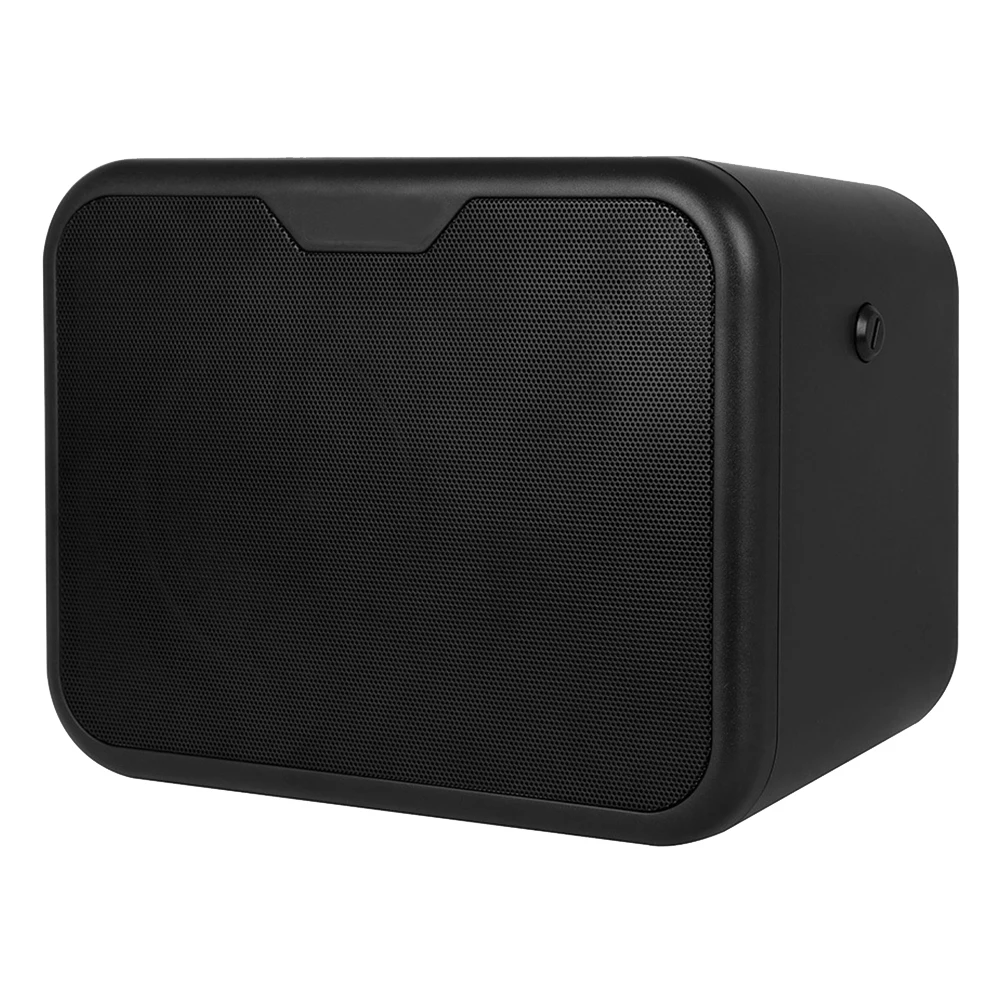 Altavoz portátil para práctica de bajo y guitarra, Mini amplificador de Metal ABS para escritorio, uso en la calle, amplificador de instrumentos musicales ligero