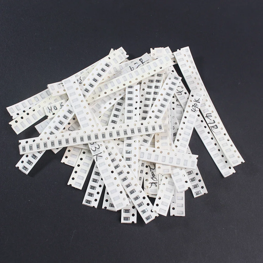 660PCS SMD Resistor Kit 1%  High Precision 1206 1 ohm~1M New Chip Resistance Assorted Set 1206 diy resistencias electronica