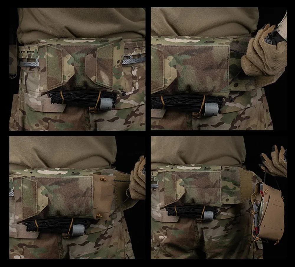 

Тактическая сумка MOLLE, легкая медицинская аптечка, разделенный дизайн, сумка для хранения инструментов для экстренной помощи, охоты, кемпинга, выживания