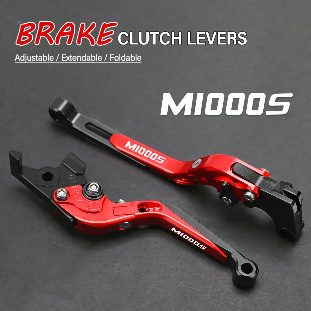 

FOR DUCATI M1000S M1000 S 2003 2004 Motorcycle Hand Brake Clutch Adjustable Levers Handle Folding Extendable Lever grip foldable