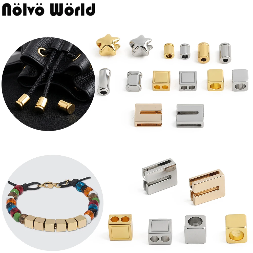 

20/50/100PCS Universal Bag Strap Connector For Replacement Handbag Coat Backpack Bracelet Purse Repair Rope End Caps Accessories