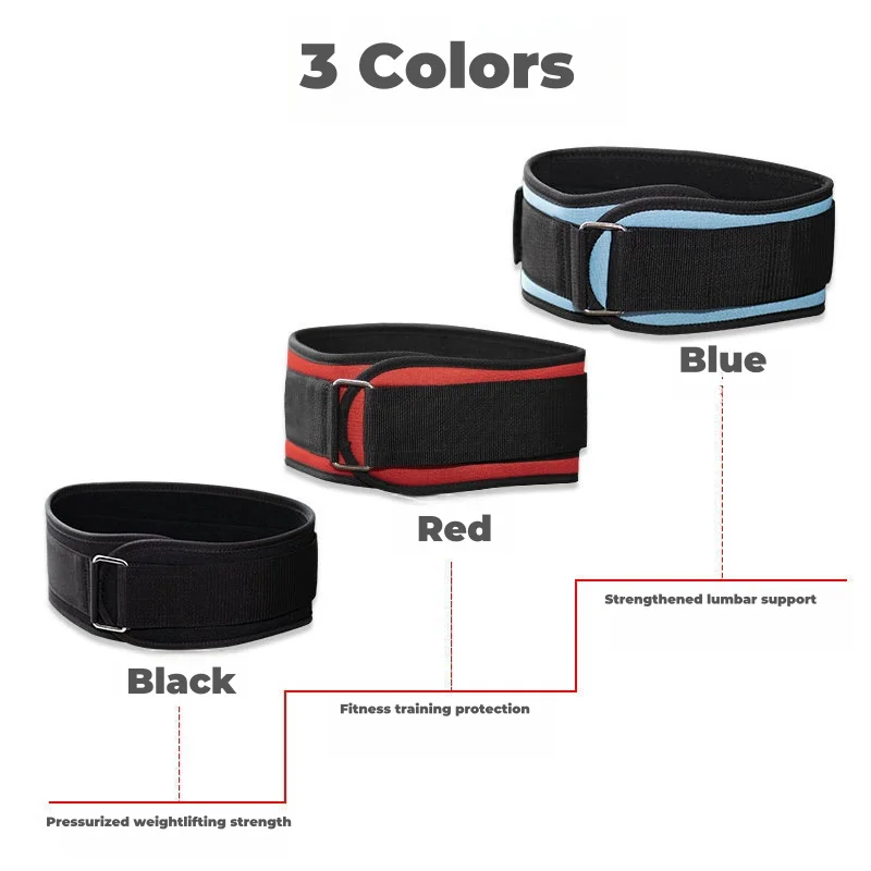 Fitness Weightlifting Belt, High Intensity Training Equipment Squat Weight Lifting Gym Thick Waist for Back,Workout Waist Belt