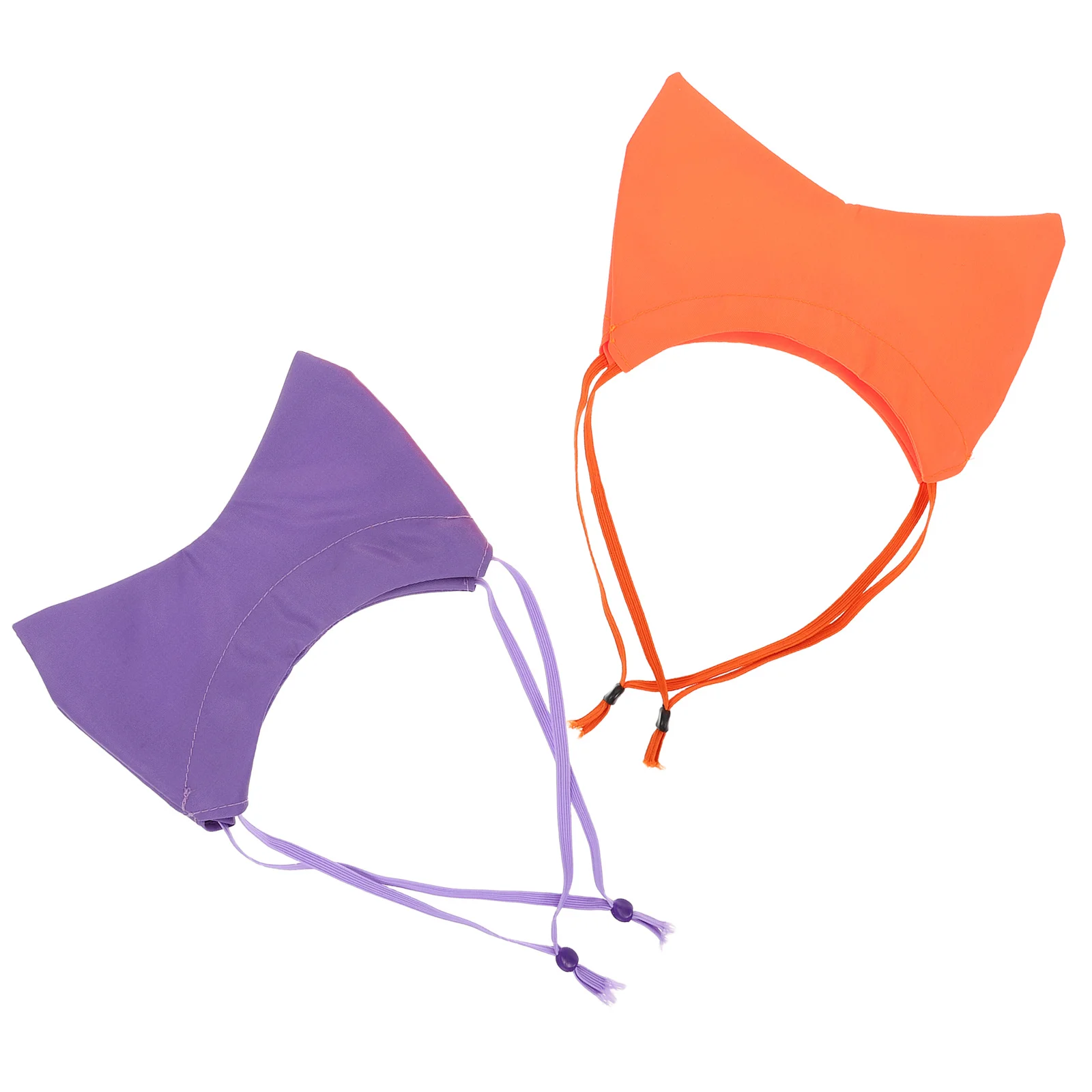 

2Pcs Adjustable Waterproof Pet Shower Caps Ear Protection Bath Caps for Cats Dogs Grooming Swimming Bathing Headgear