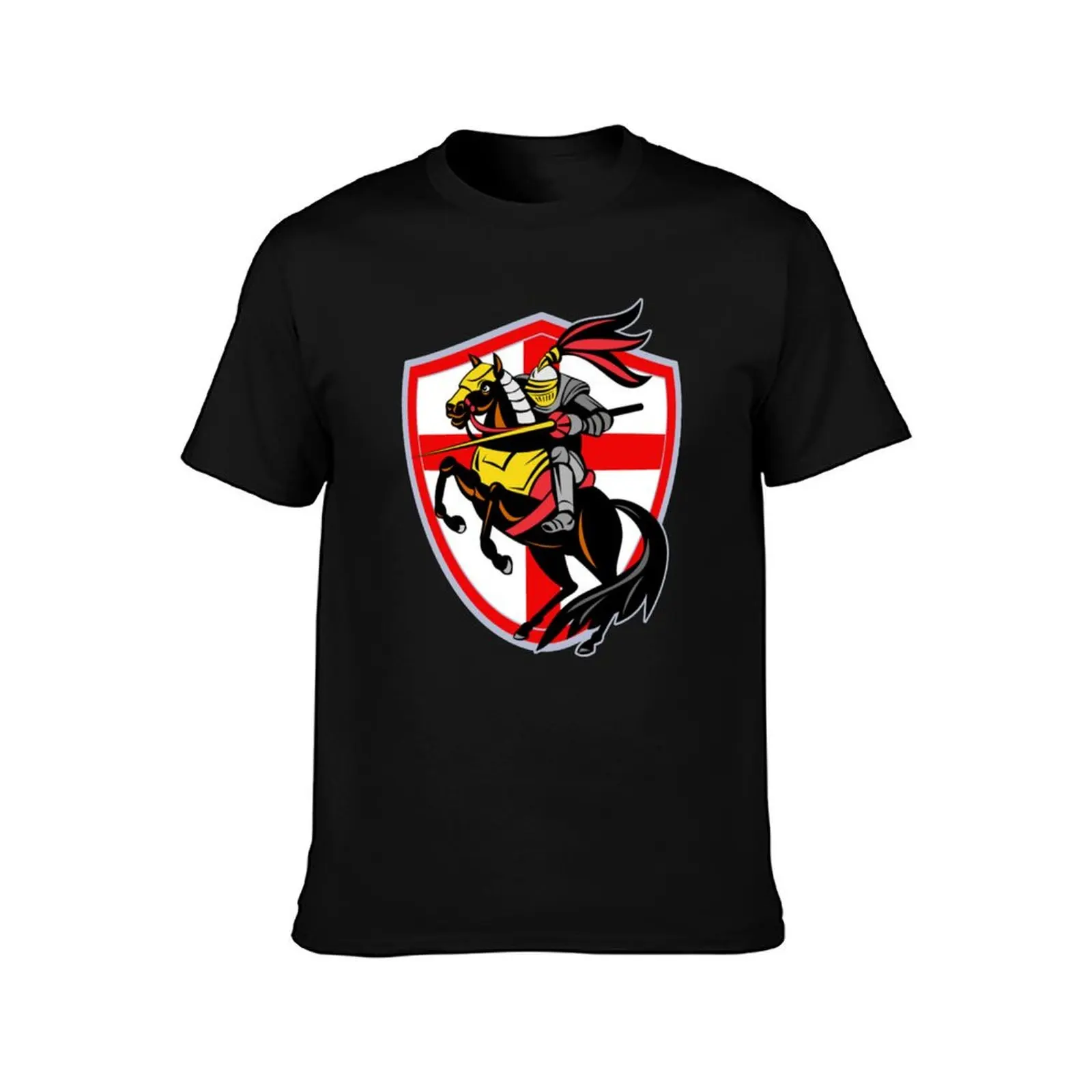 Medieval Knight T-Shirt Mechanic Work Tee Shirt T-Shirt
