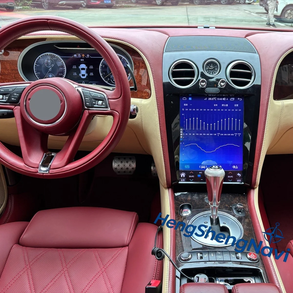 Head Unit Android15 Touch Screen For Bentley Flying Spur Continental 2005-2019 Car Radio Multimedia Player GPS Navigation Stereo