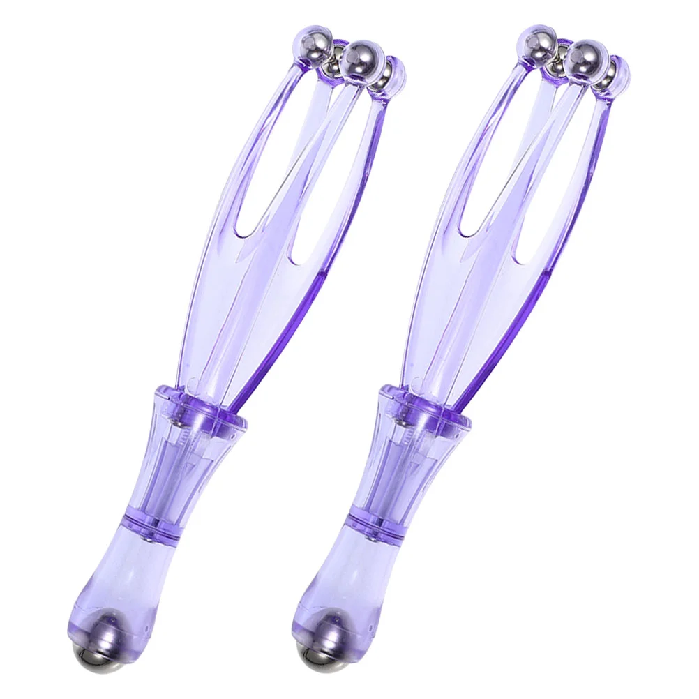 

2 Pcs Finger Massager Foot Roller Thumb Tool Palm Hand for Arthritis Stick Mini Muscles