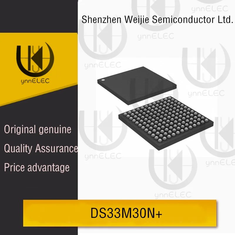 

Original DS33M30N+ Quad E1/T1/J1 Transceiver BGA-144