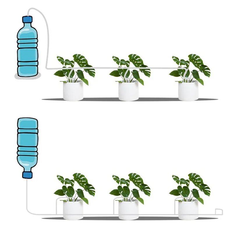 

Комплект капельного орошения сада с регулирующим клапаном, набор для полива горшечных растений, набор шлангов 4/7 мм-AA26