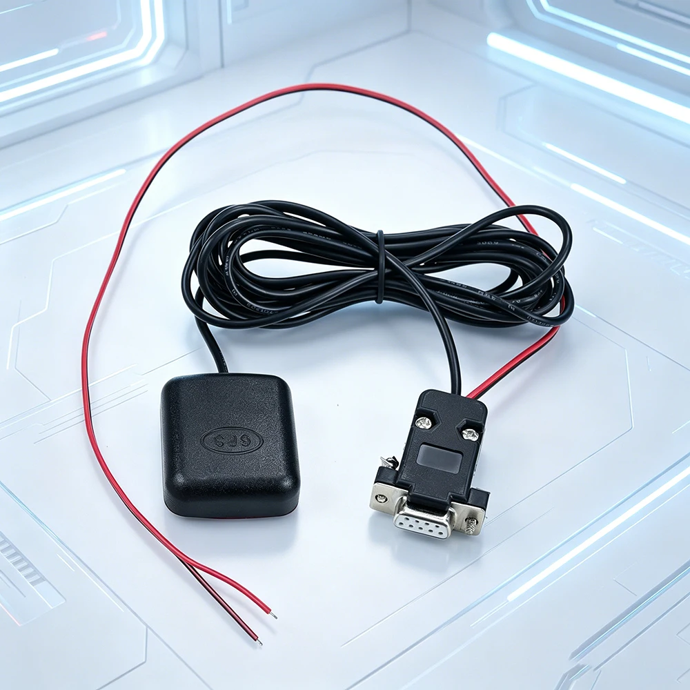 5V RS232 Serieller GPS GLONASS Empfänger DB9 GNSS NMEA 0183 Antenne 1-10 Hz,M8030 G7020