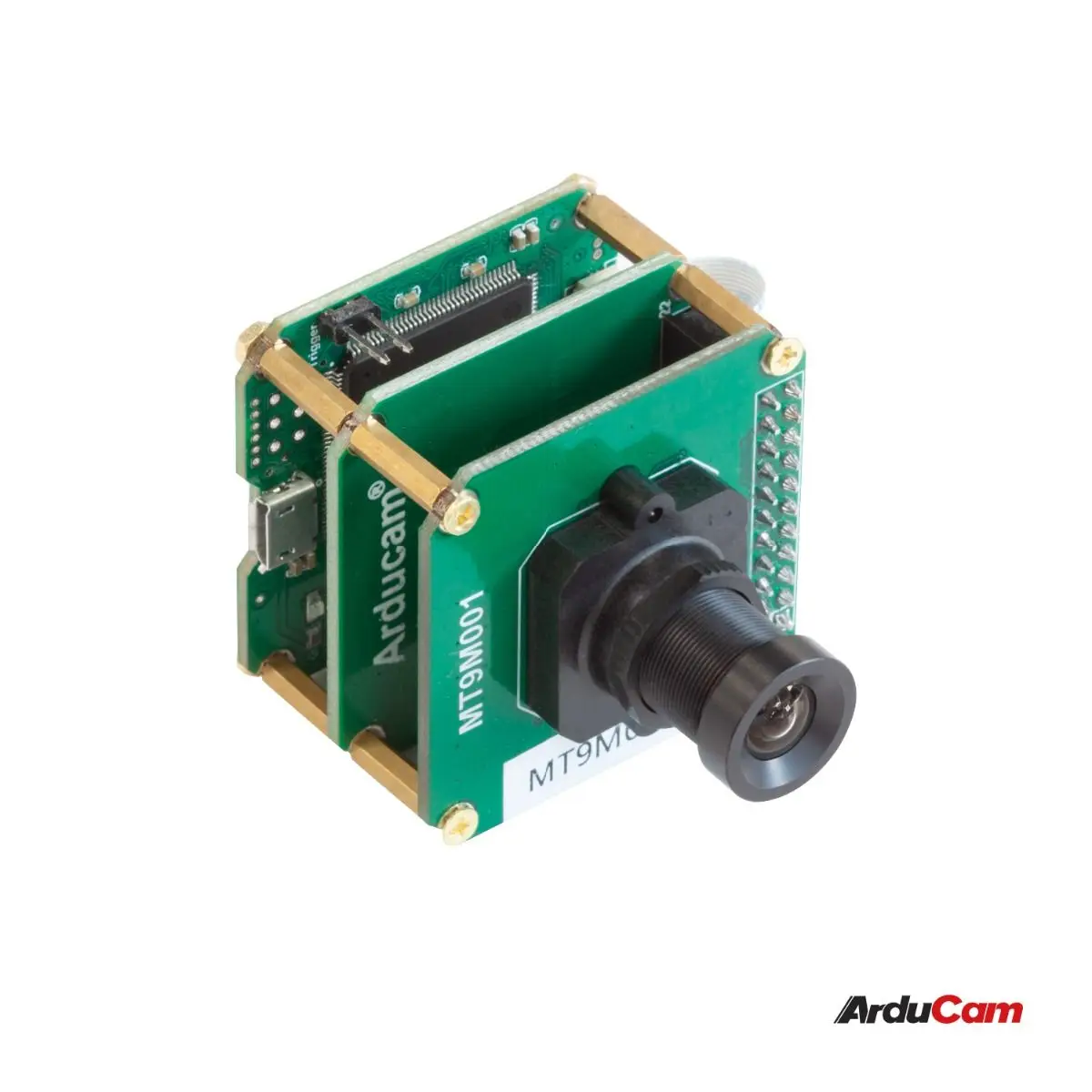 Arducam 1.3MP USB Camera Evaluation Kit - HD CMOS MT9M001 1/2-Inch Color Camera Module with Parallel Camera Adapter Board and US