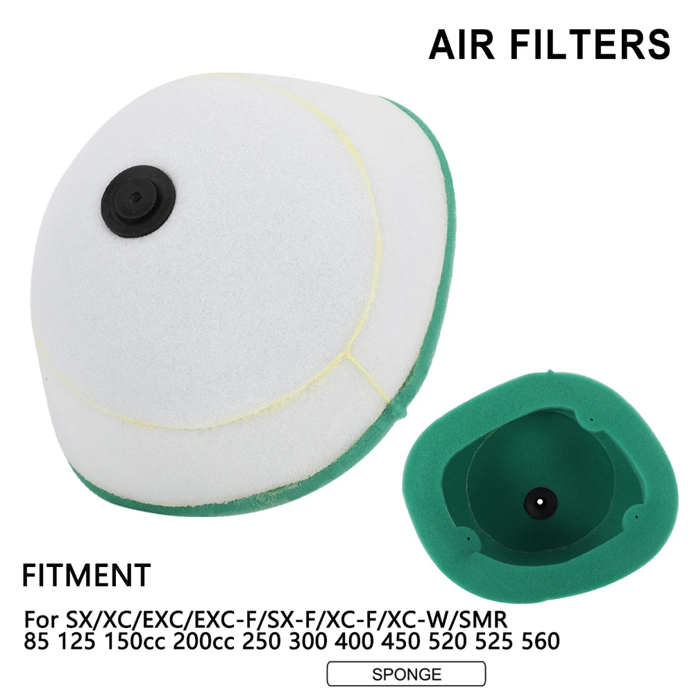 Air Filter For KTM Motorcycle Dual Foam Air Cleaner For KTM SX XC EXC SX-F XC-W LC-4 SMR 85 105 125 200 250 300 400 450 520 525