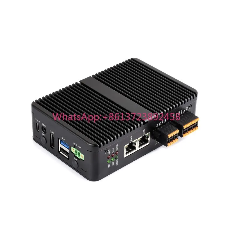 2026 Gigabit/2.5G Dual Ethernet Industrial Computer Based on Raspberry Pi CM5, Supports 4K Display Output and 4G / 5G Module